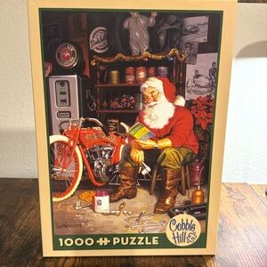Cobble Hill - Santa Flying Merkel - 1000 piece Puzzle